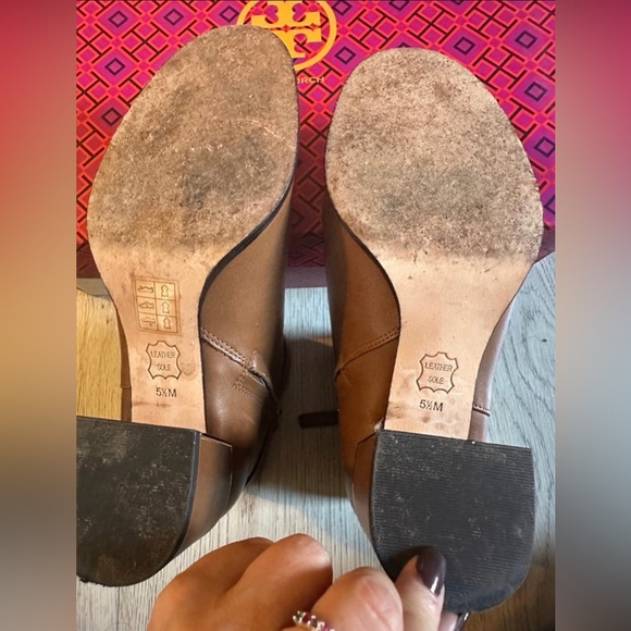 Tory Burch Sofia Dress Bootie  Festival Brown